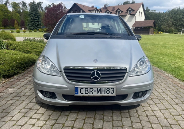 Mercedes-Benz Klasa A cena 13900 przebieg: 84000, rok produkcji 2005 z Brodnica małe 92